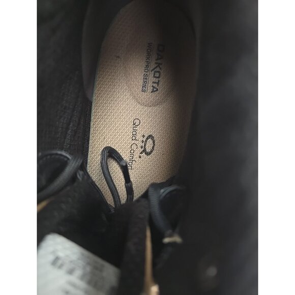 Dakota Men's 6” 6006 Quad Comfort Steel Toe Fresh Tech Work Boots Tan Size 10.5M - Picture 5 of 8